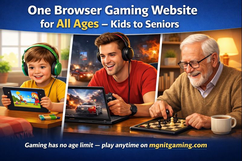 Play Free Online Games for All Ages | One Browser Gaming Website | MGNiT Gaming